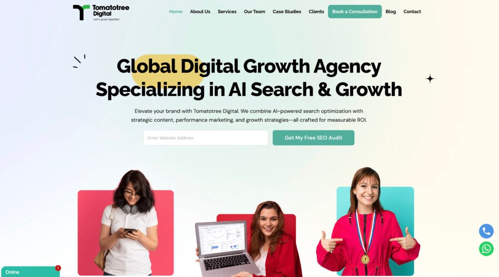 tomatotree digital website